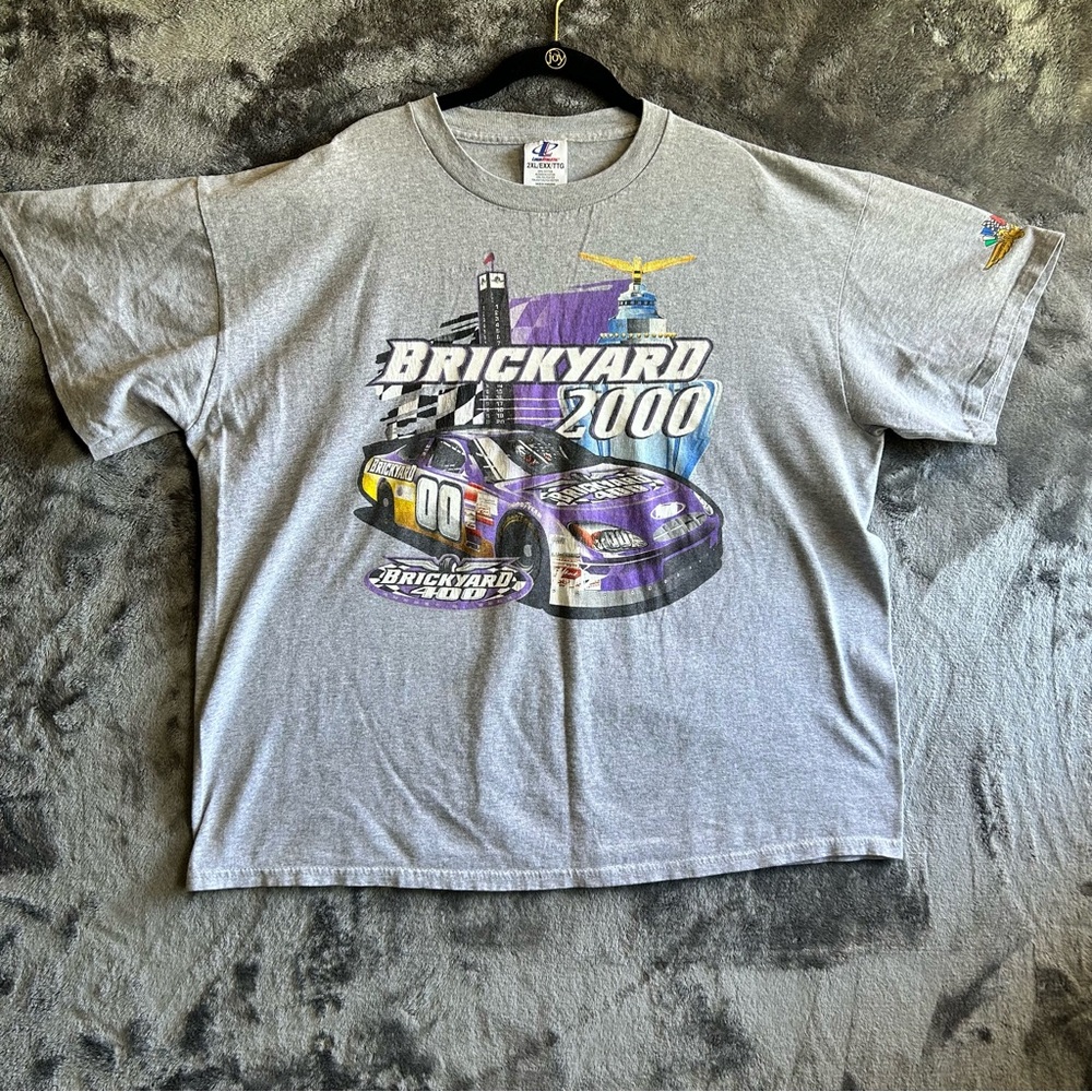 Brickyard 2000 NASCAR Graphic T Shirt Mens 2XL Motorsports